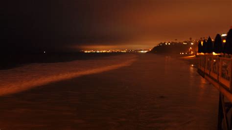 San Clemente Beach At Night Free Photo Download Freeimages