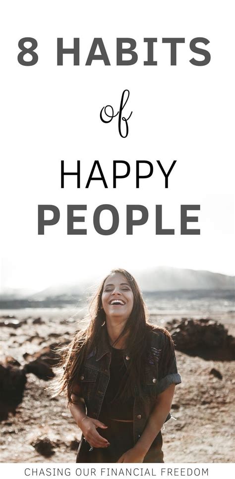Habits Of Happy People Happy People Happy Habits