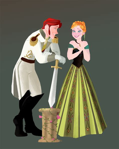 Anna And Hans Frozen Fan Art Fanpop