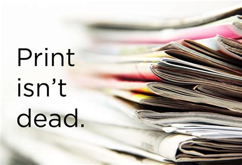 Is Print Still Dead Research Says No