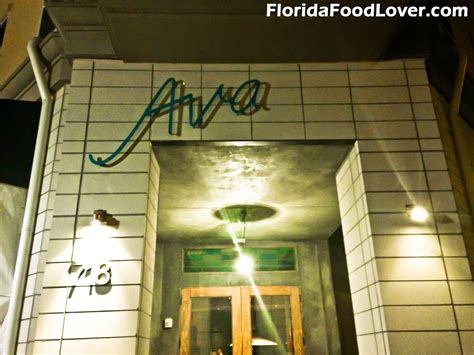 Florida Food Lover Ava Tampa Fl