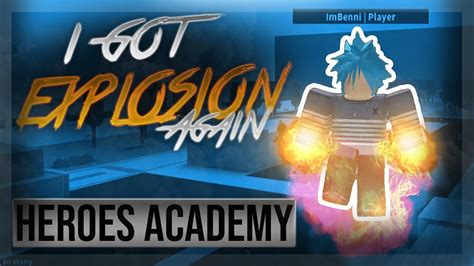 Another New Mha Game Heroes Academy Roblox Youtube