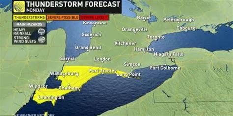 Ontarios Weather Forecast Is Predicting A Week Of Thunderstorms Narcity
