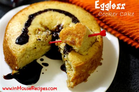 Eggless Cake In Cooker Recipe Video InHouseRecipes