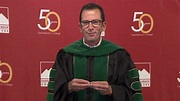 Saddleback College President Dr. Elliot Stern Congratulates the Class ...