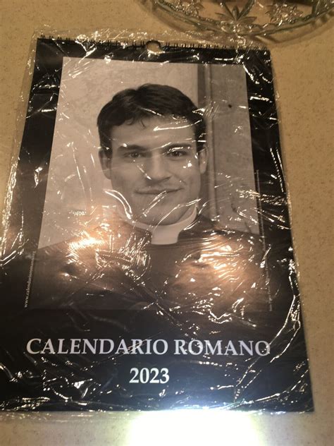 Calendario Romano 2023 Calendar Of 34priests Of The Vatican34