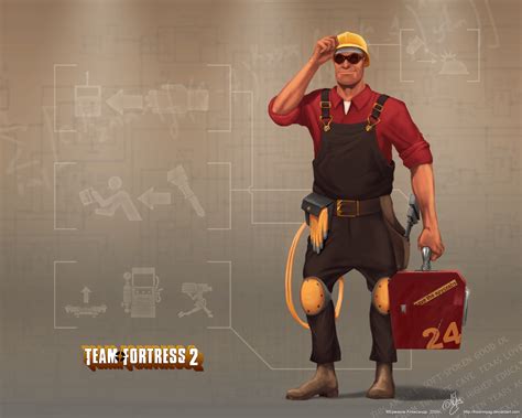 Team Fortress 2 Engineer Wallpapers Wallpaper Cave