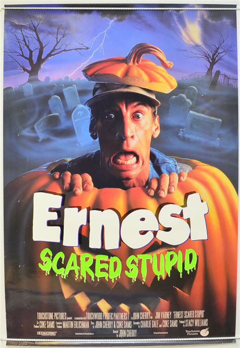 At the age of 12, the government has decided that they are not as academically inclined as their peers. ERNEST SCARED STUPID (1991) One Sheet Movie Poster - Jim ...