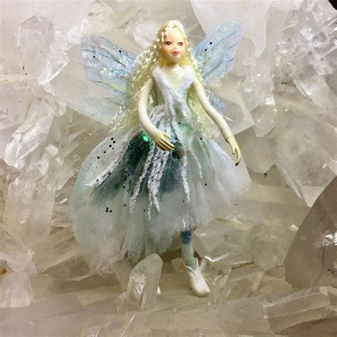 Fae Folk® Fairies Frosti Forest Fairy Bendable Posable 5 Soft