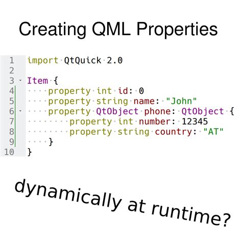 Creating QML Properties Dynamically At Runtime From C Machine Koder