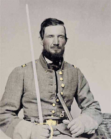 Civil War Photo Print Confederate Captain Missouri Civil War Photos