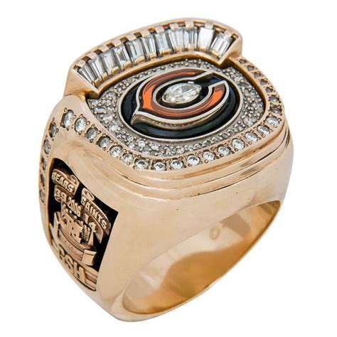 Limited time sale easy return. Chicago Bears NFC 2006 Championship Players Ring at 1stdibs