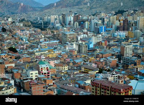 La Paz Highest Capital City In The World At 3700m Bolivia South