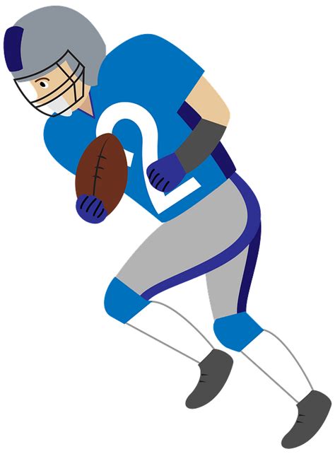 American Football Player Clipart Free Download Transparent Png