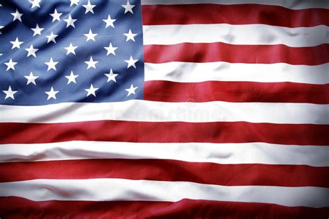 Rippled Usa Flag Stock Photo Image Of Horizontal States 143078790