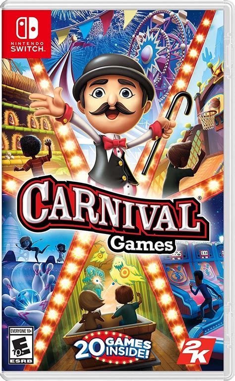 Carnival Games For Nintendo Switch Usa Amazones Take 2 Interactive