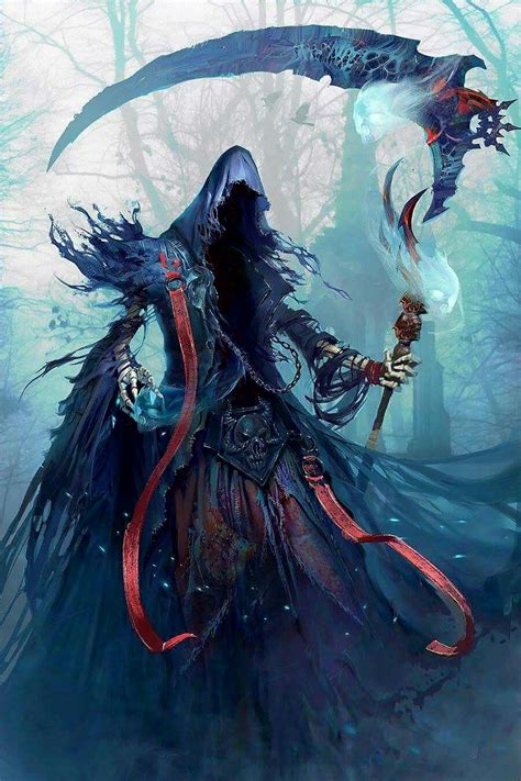 Skulls Skeltons And Reapers Dark Fantasy Art Fantasy Artwork Anime