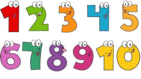 1 To 10 Numbers Png Transparent Images Png All