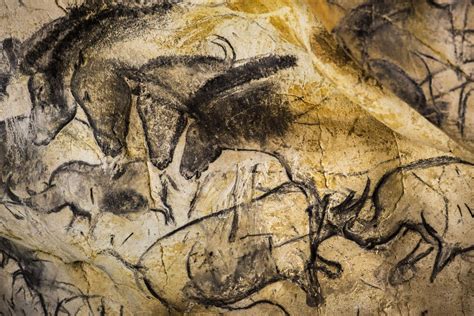 France Chauvet Cave Paintings Depict 36000 Year Old Volcanic Eruption