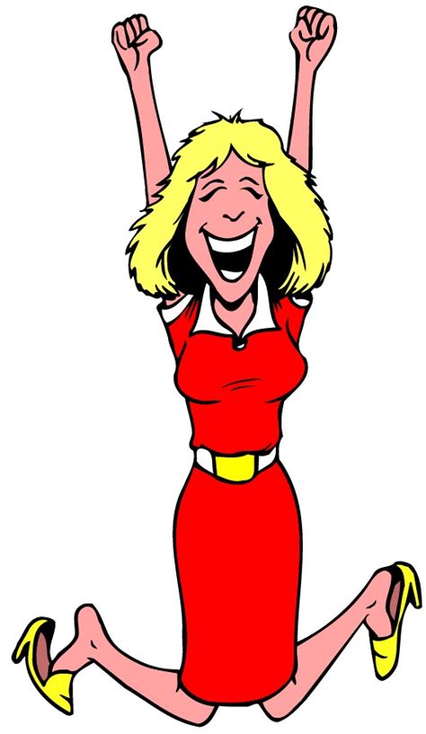 Clipart Happy Woman Clipground