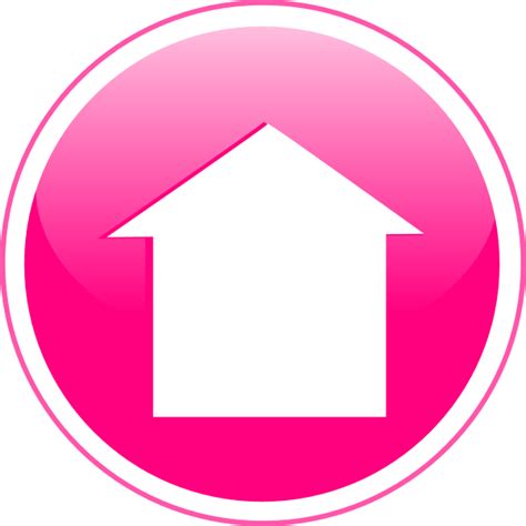 Glossy Home Icon Button Clip Art At Vector Clip Art Online