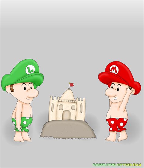Baby Mario And Baby Luigi By Rosalinasartgalaxy On Newgrounds