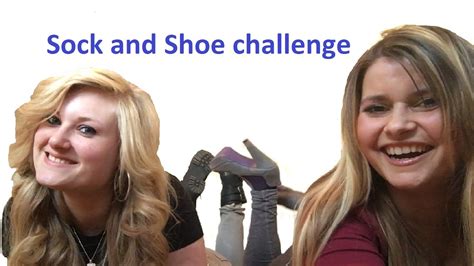 Sock And Shoe Challenge Youtube