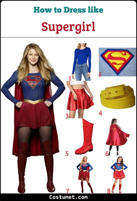 Supergirl Costume For Cosplay And Halloween 2023