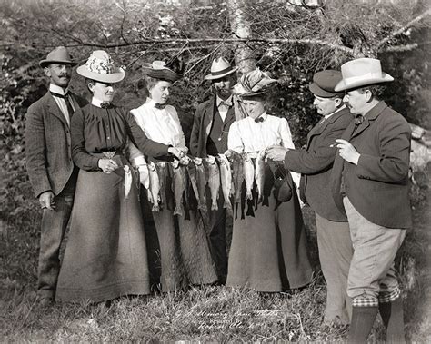 A Days Catch This Photo Was Taken In Maine Circa Late 1800s Early