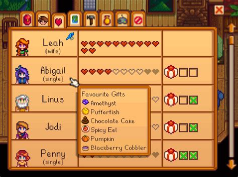 Jul 02, 2021 · we have put together this useful stardew valley haley guide to bring you up to date with all of her heart events, likes, and dislikes, so you can befriend or romance her with ease. Gift Taste Helper at Stardew Valley Nexus - Mods and ...
