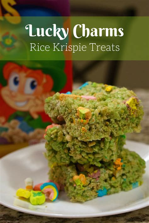 Lucky Charms Rice Krispie Treats We Re Calling Shenanigans