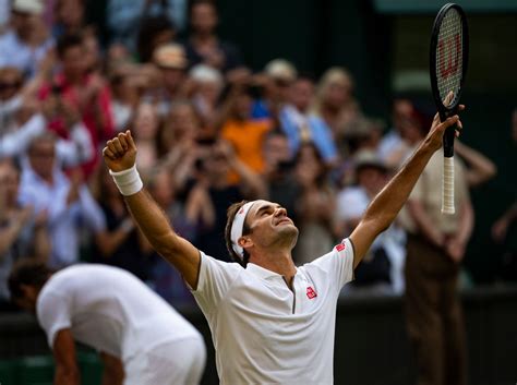 Последние твиты от wimbledon (@wimbledon). Roger Federer Beats Rafael Nadal to Reach Wimbledon 2019 ...