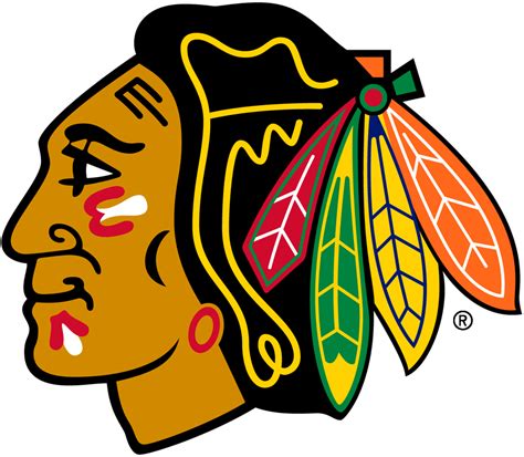 Chicago Blackhawks Primary Logo National Hockey League