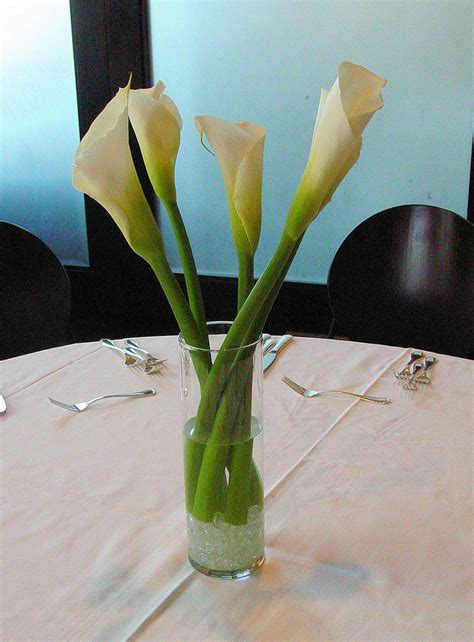 Large White Calla Lily Wedding Reception Centerpiece Flickr
