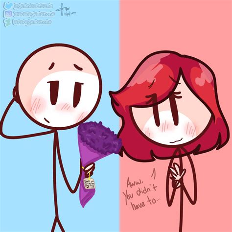 Henry X Ellie By Araregemstone On Deviantart Funny Art Henry Fan Art