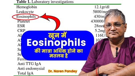 Eosinophils Means In Hindi Eosinophils High In Blood Test Means