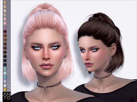 Épinglé Par Tiffany Sen Sur Sims 4 Cc Avec Images Cheveux Sims