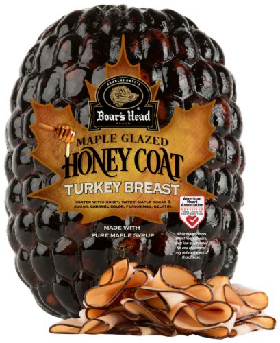 Boar S Head Maple Glazed Honey Coat Turkey Lb Harris Teeter