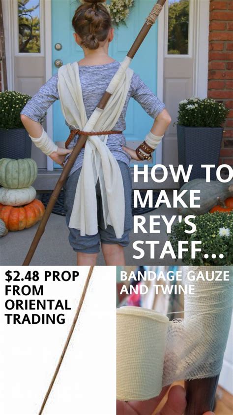 Super easy, super fast and super cheap! DIY Rey Costume | All Things with Purpose