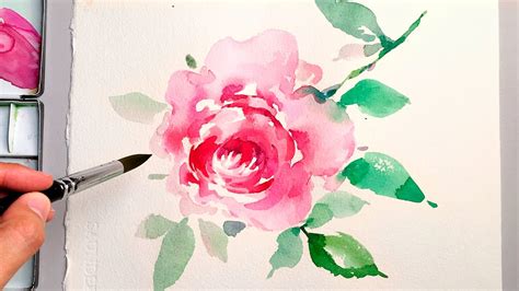 Wet On Wet Watercolor Flowers At Explore