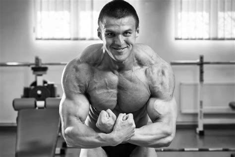 Muscular Man Bodybuilder Stock Image Everypixel