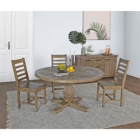 Shop Kasey Reclaimed Pine Round Dining Table By Kosas Home Overstock