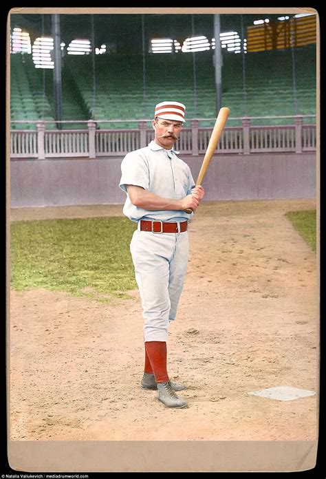 Old Baseball Photos Done In Color Name Them