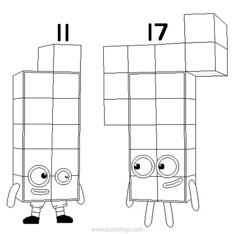 Printable Numberblocks Coloring Pages Gif My Xxx Hot Girl