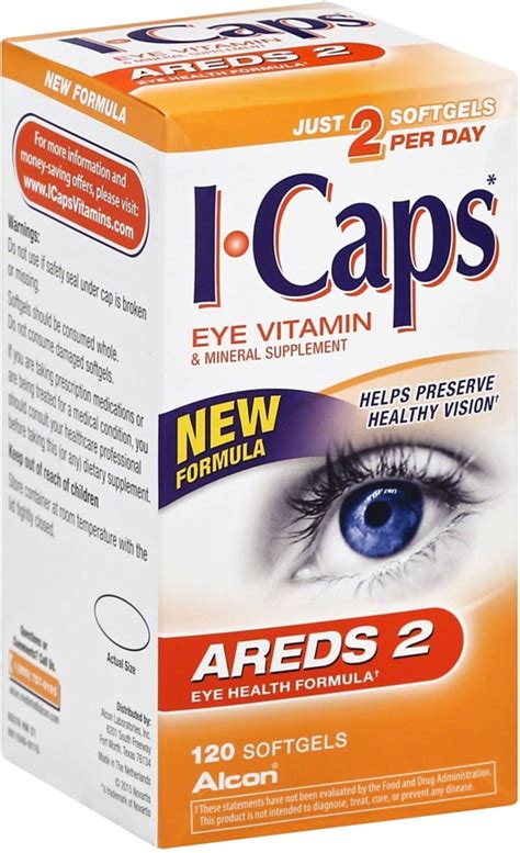 Areds2 Eye Vitamin Softgels 1 120 Each