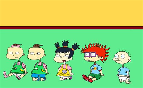 Phil Lil Kimi Tommy And Chuckie By Rugratskid91 On Deviantart