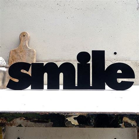 Smile Wood Lettering Etsy Wood Letters Lettering Beautiful Fonts