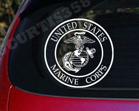 11 Usmc Marine Corps Military Window Auto Car Sticker Decal Emblem