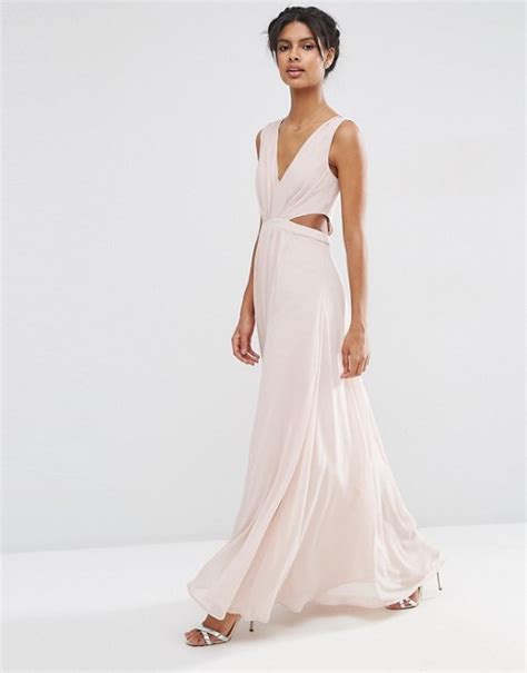 Asos Asos Side Cut Out Maxi Dress