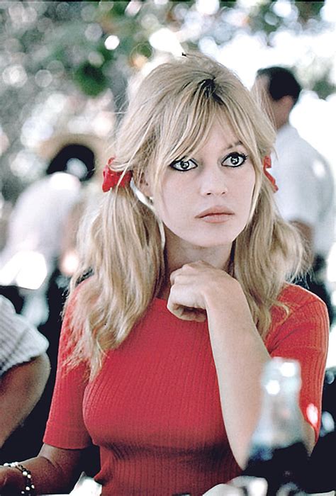 Brigitte Bardot Iconic French Movie Actress From The 1950s60s70s